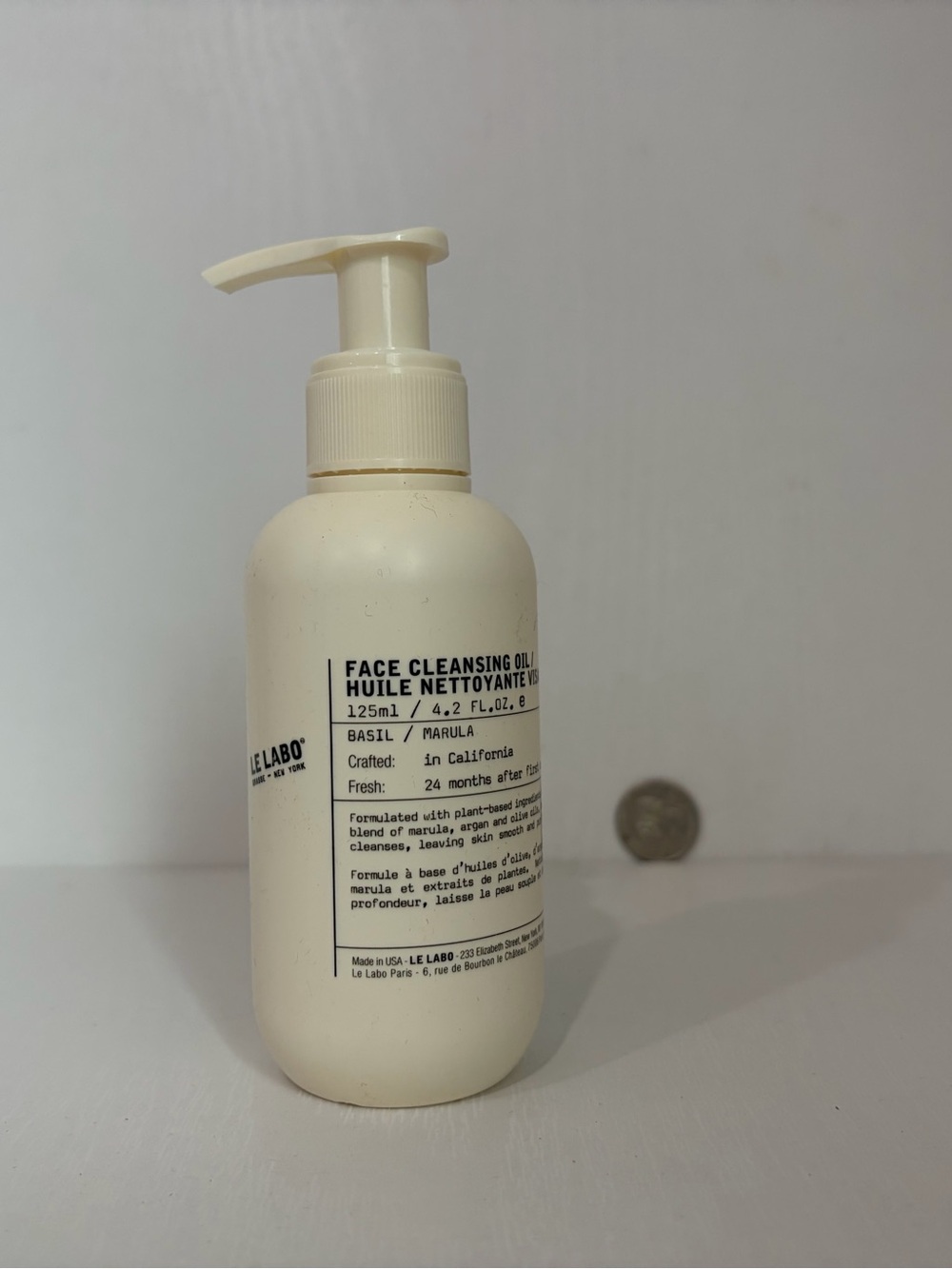 Le Labo Face Cleansing Oil BASIL 125mL / 4.2 Oz.